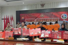 Polresta Serang ekspose penangkapan 17 pengedar narkoba