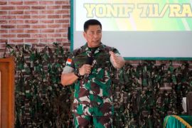 Kasdam XIII/Merdeka ajak prajurit jaga profesionalitas  dan loyalitas