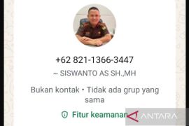 Kejari minta masyarakat waspadai penipuan via WhatsApp