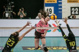 Hasil Proliga hari ini: Petrokimia kalahkan Electric namun belum mengunci tempat grand final