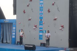 Indonesia wins two bronzes at IFSC Climbing World Cup