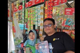 PLN UP3 Belitung sosialisasikan bahaya "nyantol" listrik dan kenalkan aplikasi PLN Mobile ke masyarakat