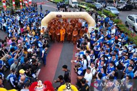 Kawasan PPK Kemayoran jadi pusat acara Gema Waisak Pindapata Nasional