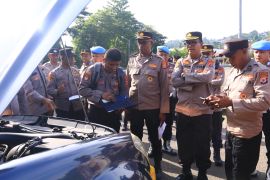 Polda Maluku lakukan pemeriksaan kendaraan dinas tingkatkan pelayanan serta penegakan hukum