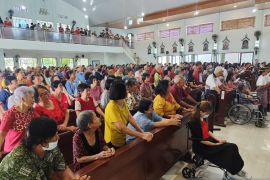 Gereja Katolik Paroki Regina Pacis Tanjungpandan peringati HUT ke-84