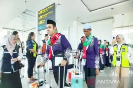 Bandara Syamsudin Noor rampungkan kelancaran penerbangan perdana calon haji