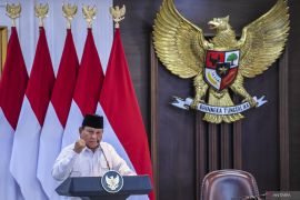 Prabowo menerima surat kepercayaan delapan duta besar negara sahabat