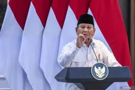 Presiden Prabowo halalbihalal  dengan PPAD di Balai Kartini