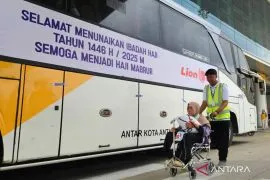2.538 calon haji Embarkasi Banjarmasin tiba di Tanah Suci