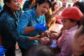 Pembina Posyandu Samosir  tekankan pentingnya imunisasi cegah penyakit