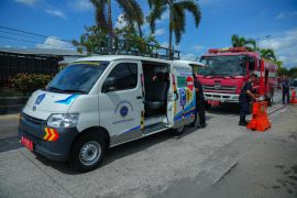 Dishub Badung tindak truk parkir liar di jalur Terminal Mengwi