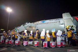 Kloter 1 Haji terbang dari Balikpapan gunakan Airbus A330-900 NEO