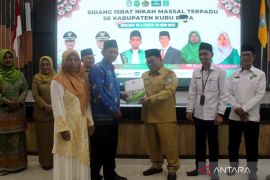 Kubu Raya gelar sidang isbat nikah massal untuk 89 pasangan