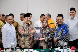 Bupati usulkan pembangunan jembatan pulau Bengkalis ke Kepala Bappenas