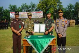 Kodim Batang  sasar pembangunan fisik dan nonfisik di TMMD Sengkuyung