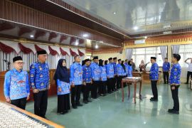 Bupati Lampung Barat lantik Tim Pembina Posyandu Kabupaten Lampung Barat 2025-2030