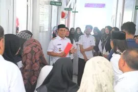Bupati Aceh Besar tinjau puskesmas pastikan layanan berjalan maksimal