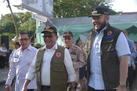 BNPB gelar apel pasukan dan peralatan kesiapsiagaan menghadapi bencana di Kota Padang