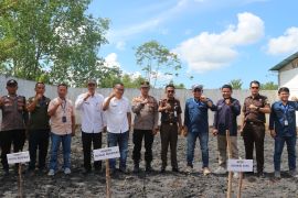 PT BPP-Kejari Cabang Air Bangis dan KUD Silawai Jaya lakukan penanaman jagung dukung program ketahanan pangan