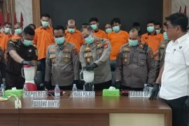 Polres Banjar ungkap 10 kasus didominasi narkoba selama sepekan