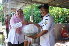 DKPP Kota Madiun lakukan penebaran benih ikan guna jaga ekosistem sungai