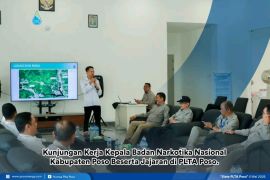 BNN Kabupaten Poso Kunker ke PLTA Poso Energy