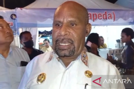 Bupati Jayapura imbau masyarakat ikut menjaga fasilitas penerangan jalan