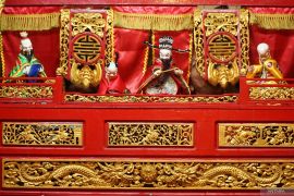 Pertunjukan wayang potehi di Tulungagung