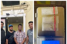 Polsek Salapian ringkus guru honorer yang kedapatan miliki sabu-sabu