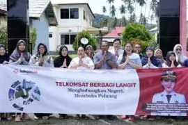 Telkomsat hadirkan layanan internet berbasis satelit di wilayah 3T Ternate
