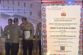 Humas Polda Babel raih penghargaan kategori keaktifan pengiriman berita SPIT-Mediahub Zona 2