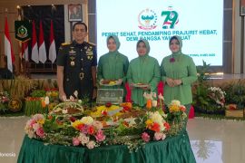 Rangkaian kegiatan HUT ke-79 Persit KCK Koorcab Rem 045 PD II Sriwijaya berjalan sukses