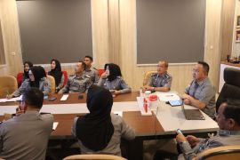 Rapat Persiapan WBBM, Kakanwil Kemenkum Sumsel pimpin diskusi strategis