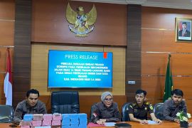 Kejari Inhil terima pengembalian dana korupsi pekerjaan rekontruksi jalan sebesar 1,6 M