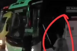 Polisi selidiki kasus perusakan bus di Tangerang