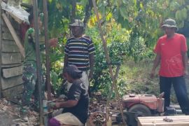 Kodim 1710 Mimika bangun lima sumur bor di Distrik Iwaka Papua Tengah