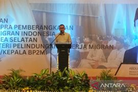 350 pekerja migran berangkat ke Korea Selatan