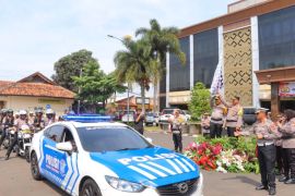 Polresta Bandarlampung beri imbauan jaga kamtibmas melalui kendaraan dinas