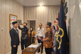 Kanwil Kemenkum Sumsel lantik Notaris Pengganti