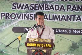 Mentan tegaskan  Kaltim dapat wujudkan swasembada pangan
