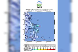 Info gempa hari ini baru saja M 4,8 guncang Kendari