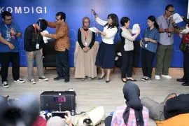 Kemkomdigi bagikan 180 kartu pers untuk para wartawan
