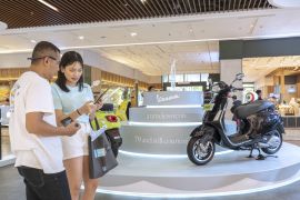 Piaggio rayakan hari jadi Vespa ke-79 di Bintaro Xchange Mall