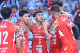 Surabaya Samator peringkat tiga Proliga 2025 usai bekuk Bank Sumsel