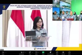 33 peserta dari Babel ikuti pelatihan paralegal serentak tahap II