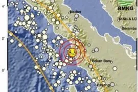 Gempa M5,3 di Madina  akibat aktivitas deformasi batuan lempeng