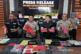 Triwulan pertama 2025 Polres Kotim tangani 70 persen perkara