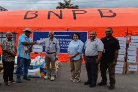 PTFI serahkan bantuan ke warga Kabupaten Jayawijaya terdampak banjir