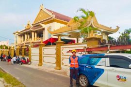 PLN Babel siaga kelistrikan di Hari Raya Waisak, pastikan ibadah umat Buddha berlangsung khusyuk dan damai