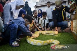 Pameran hewan di pusat perbelanjaan